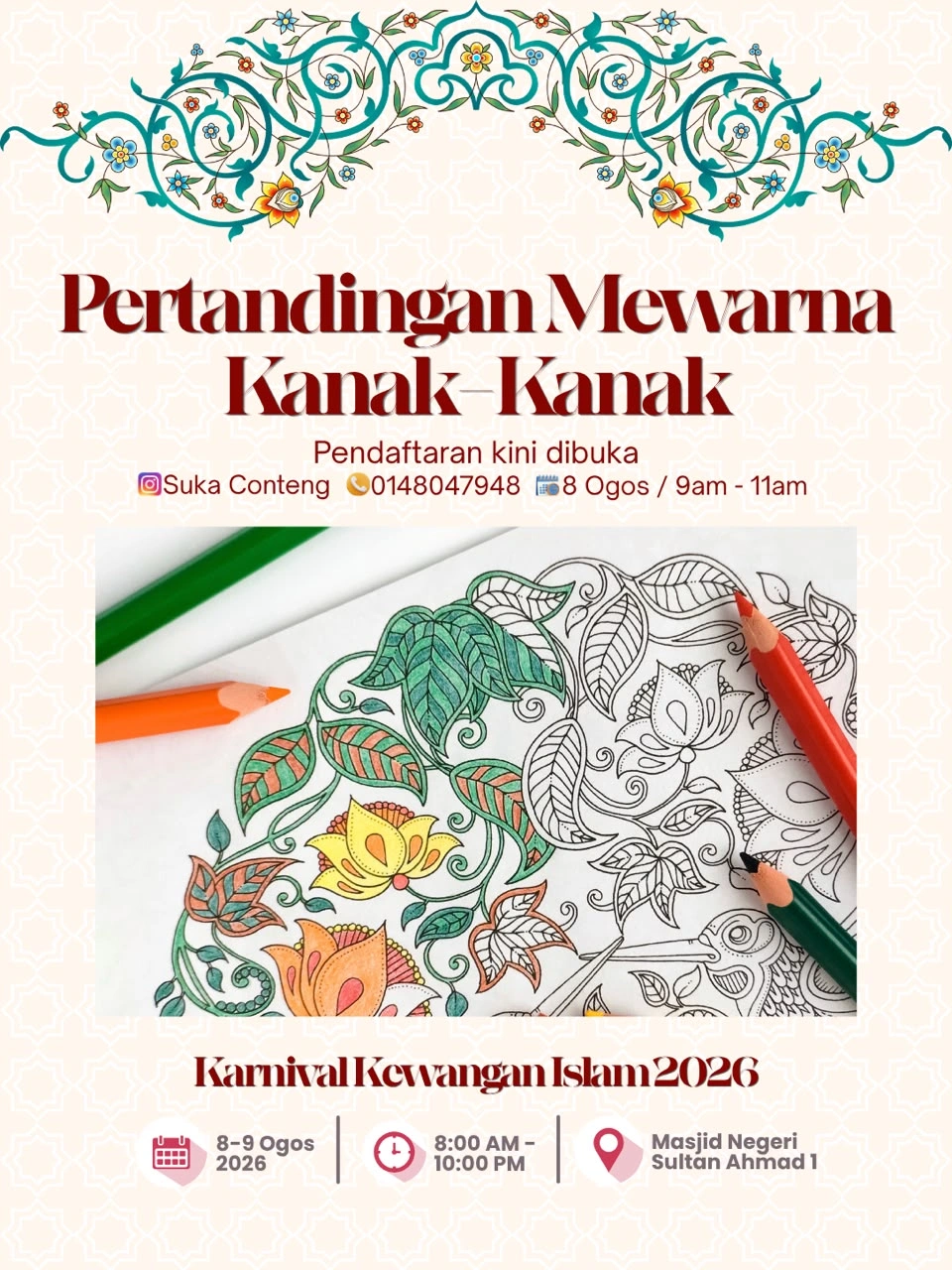 Poster aktiviti karnival 5