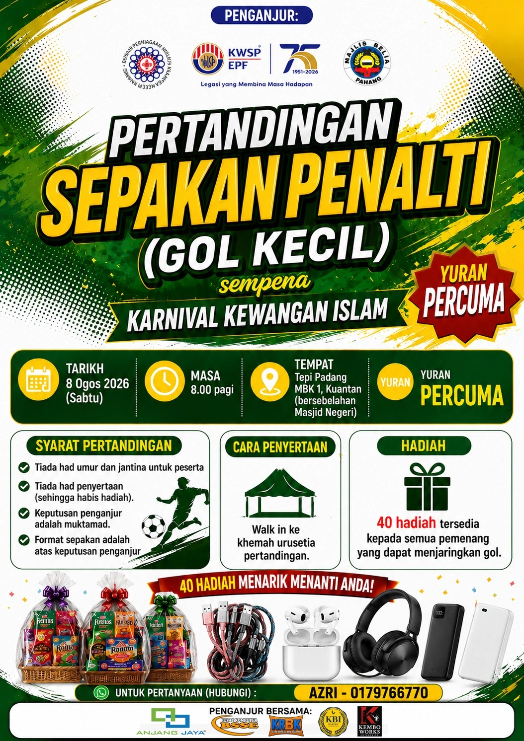 Poster aktiviti karnival 24